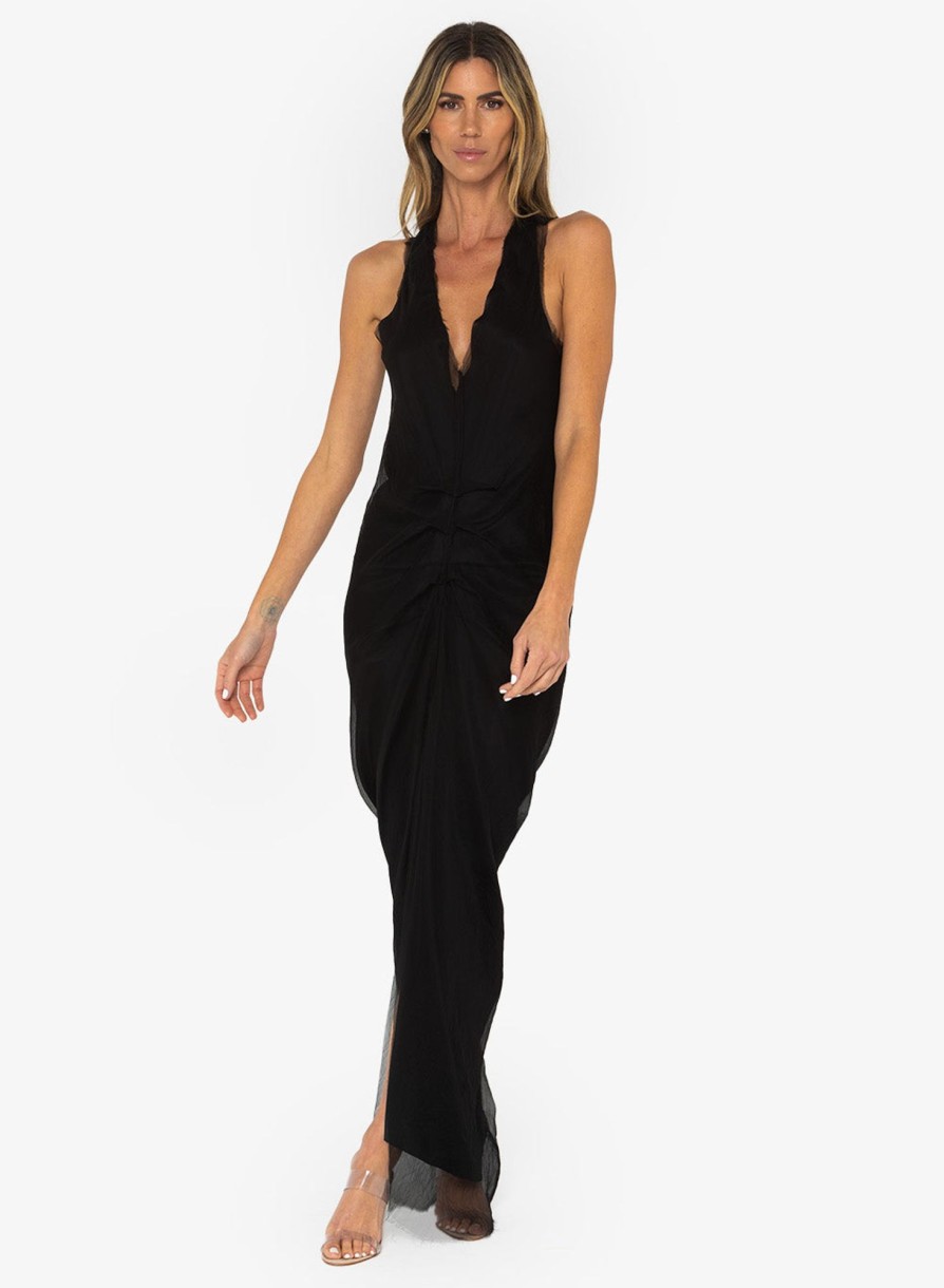 Dresses & Jumpsuits Just Bee Queen | Roma Maxi Black