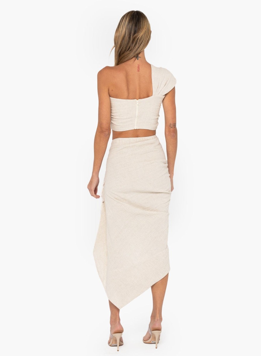 Skirts Just Bee Queen | Tulum Skirt Oatmeal