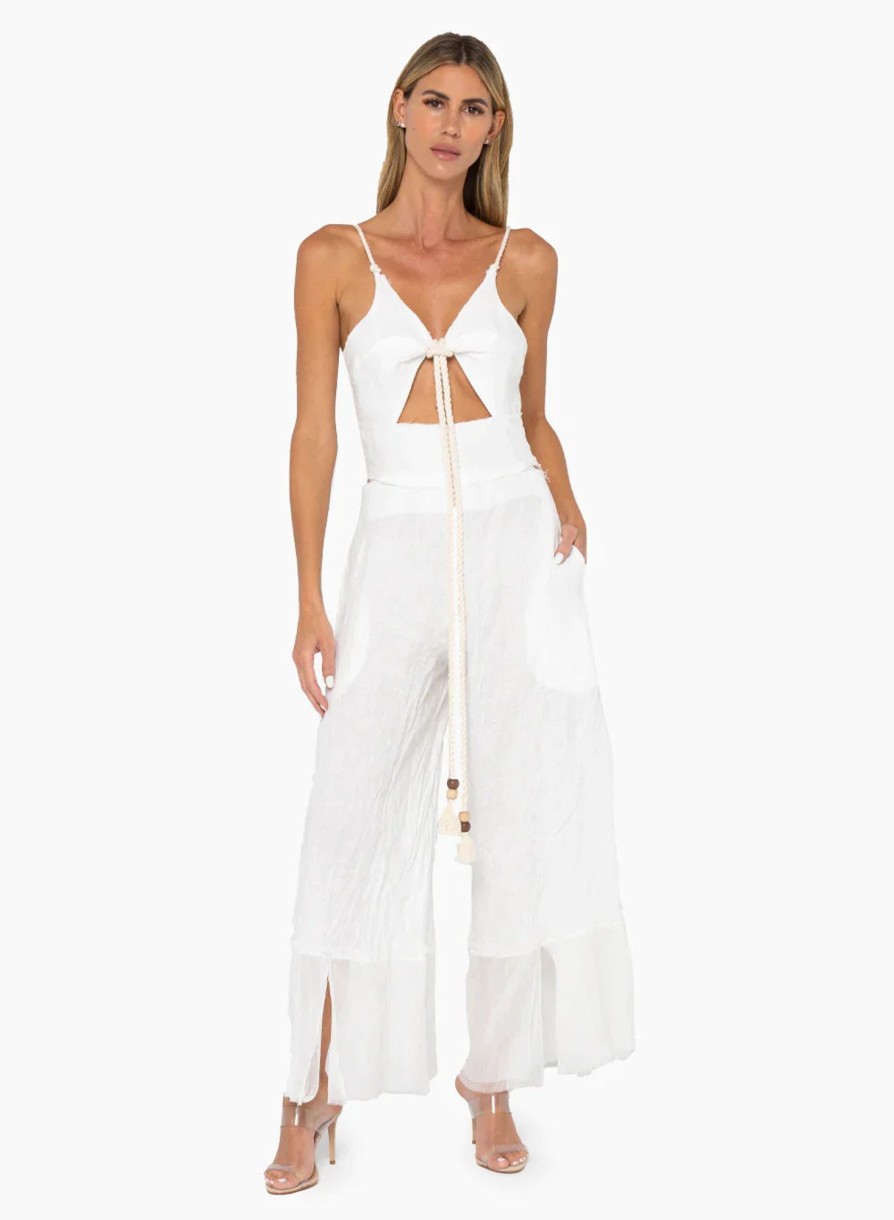 Dresses & Jumpsuits Just Bee Queen | Paros Jumpsuit Oyster