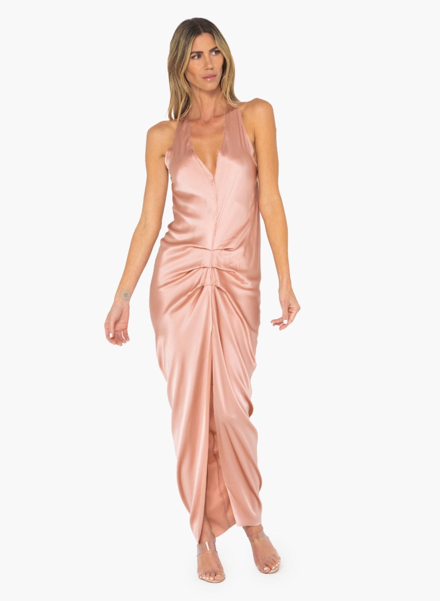 Dresses & Jumpsuits Just Bee Queen | Roma Maxi Deep Rose