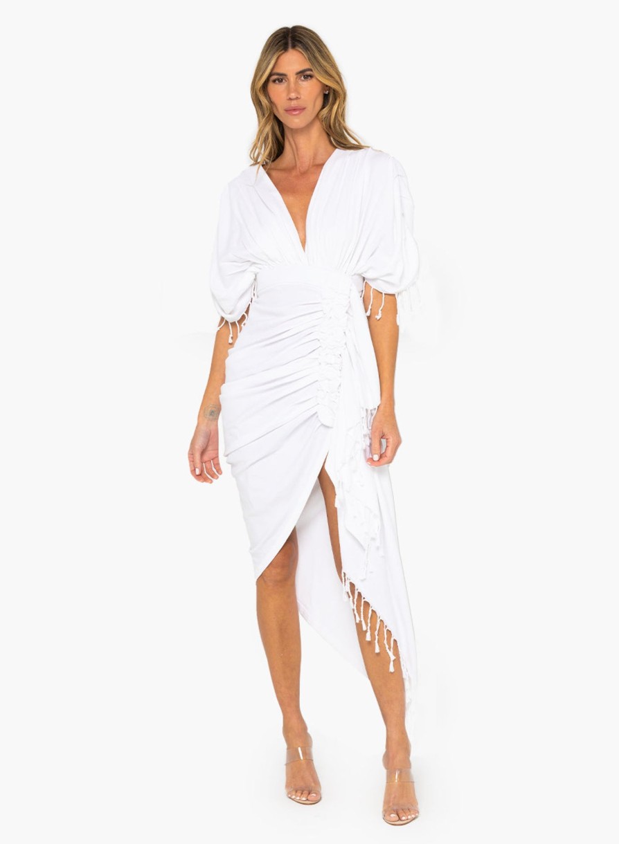 Dresses & Jumpsuits Just Bee Queen | Luma Dress White