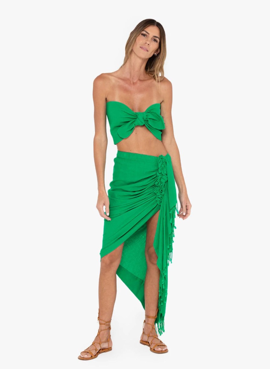 Tops Just Bee Queen | Silvia Bandeau Emerald