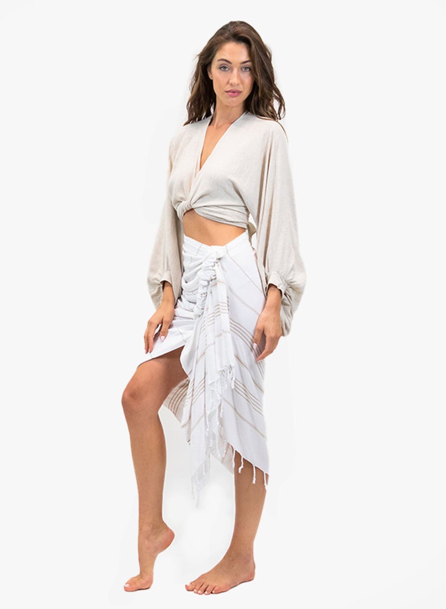 Skirts Just Bee Queen | Tulum Skirt Beige