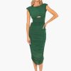 Dresses & Jumpsuits Just Bee Queen | Daphne Dress Dark Green