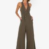 Dresses & Jumpsuits Just Bee Queen | Jasper Jumpsuit Olive