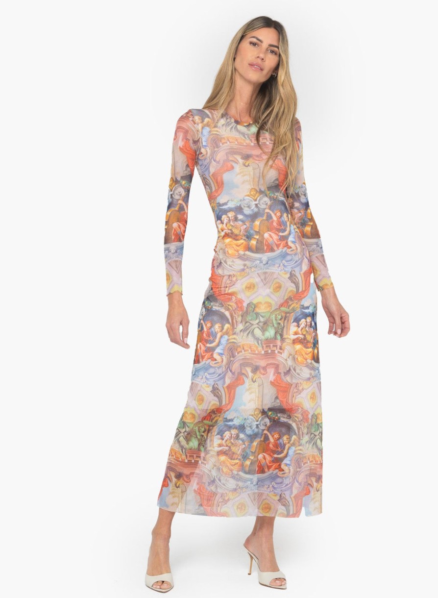 Dresses & Jumpsuits Just Bee Queen | Petra Dress Gaudi Print