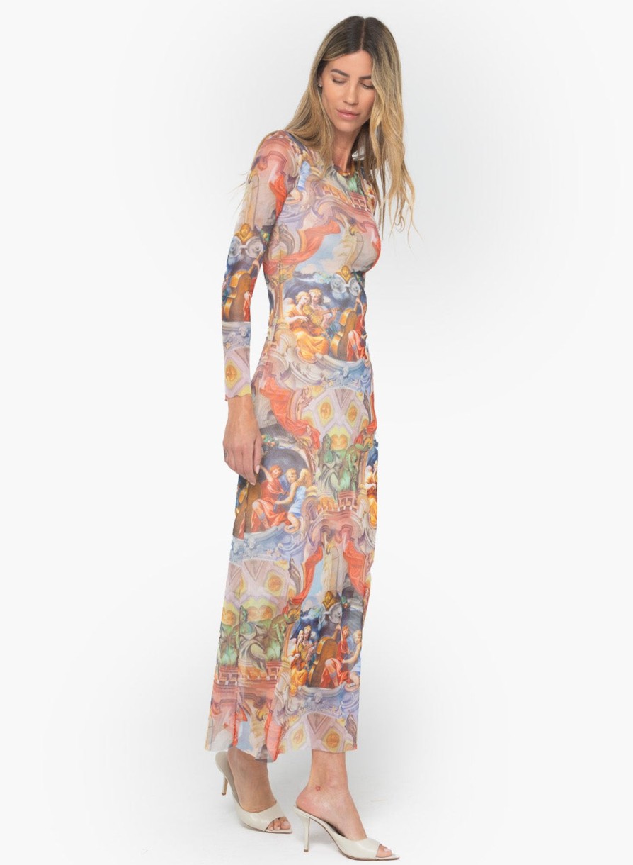 Dresses & Jumpsuits Just Bee Queen | Petra Dress Gaudi Print