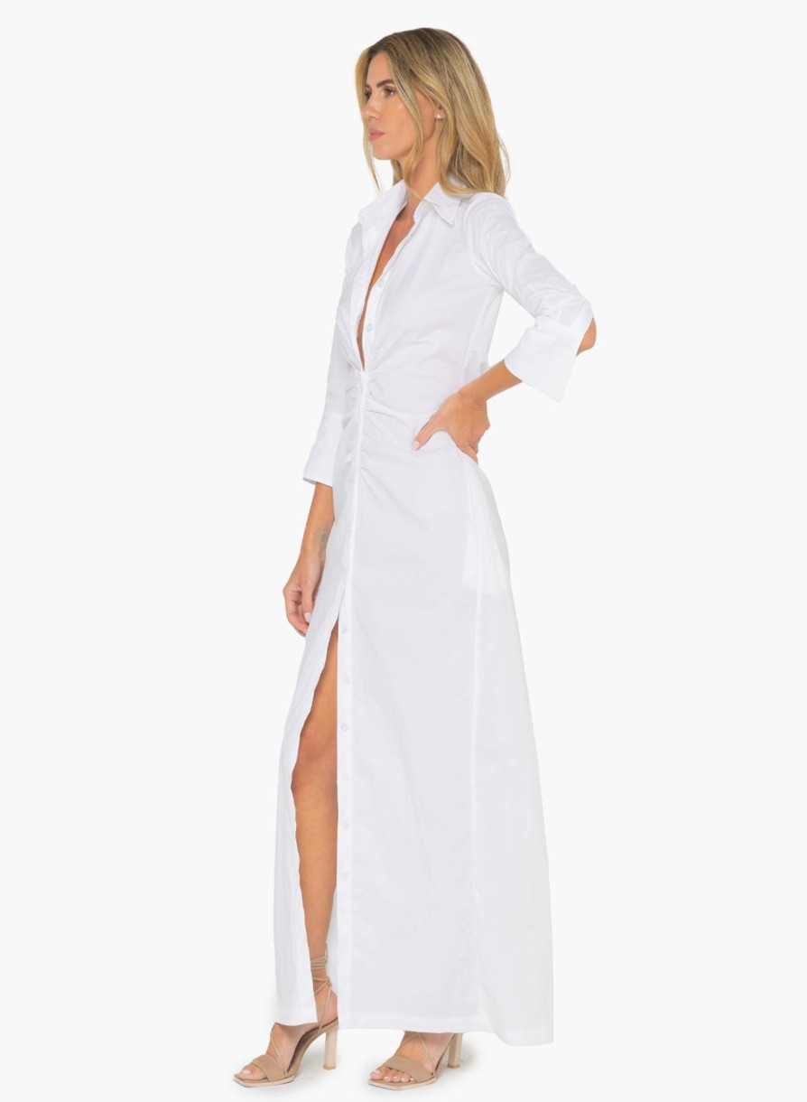 Dresses & Jumpsuits Just Bee Queen | Cannes Dress White