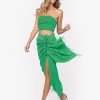 Skirts Just Bee Queen | Tulum Skirt Emerald